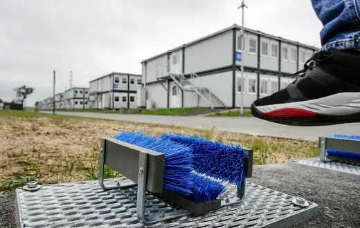Olefin III - miasteczko pracownicze PKN Orlen w Starej Białej pod Płockiem, czerwiec 2023 r. / fot. Piotr Hejke / Agencja Wyborcza.pl / 