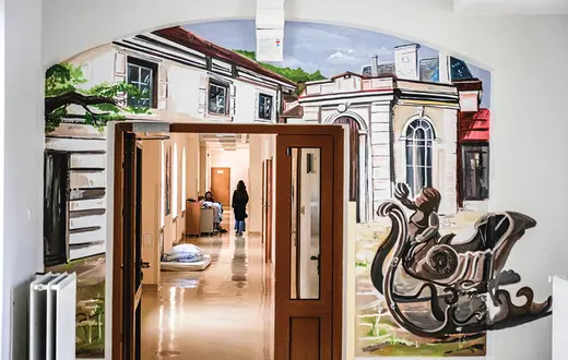 Przepełniony oddział psychiatrii dla dzieci i młodzieży w Łańcucie. 3 lutego 2022 r. / PATRYK OGORZAŁEK / AGENCJA WYBORCZA.PL