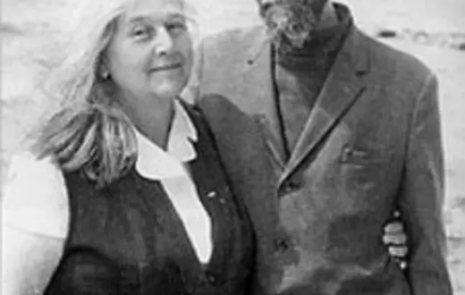 Natalia Astafajewa i Władimir Britaniszski w Komarowie nad Zatoką Fińską, lata 80. /fot. Ostap Pocztienny / 