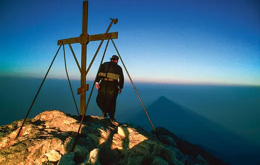 Na górze Athos / BE&W / 