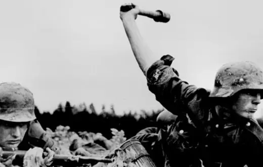 Żołnierze niemieccy na przedpolach Moskwy /fot. Archiwum Narodowe USA / 