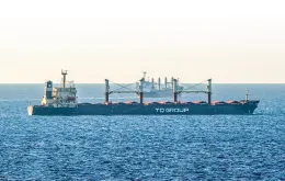 Statek „TQ Samsun” na Morzu Czarnym, lipiec 2023 r. / SERCAN OZKURNAZLI / DIA IMAGES / GETTY IMAGES
