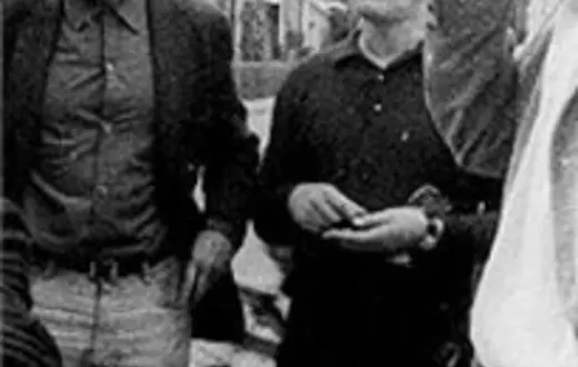 Czesław Miłosz, Zbigniew Herbert i Antoni Miłosz w drodze ddo Vence, 1967 r. /fot. JANINA MIŁOSZOWA - archiwum Zbigniewa Herberta /