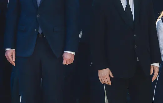 Prezydent RP Andrzej Duda i prezes PiS Jarosław Kaczyński, Warszawa, 10 kwietnia 2017 r. / ŁUKASZ DEJNAROWICZ / FORUM