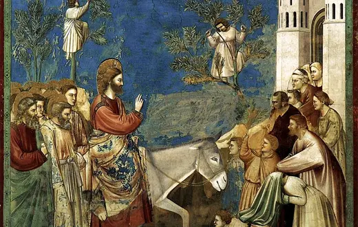 Giotto, Niedziela Palmowa, 1305-06 / 