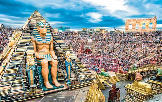 „Aida” Giuseppe Verdiego w teatrze Verona Arena, czerwiec 2018 r. / TONI ANZENBERGER / ANZENBERGER / FORUM