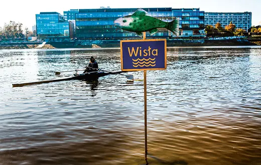 Happening „Siostry Rzeki”, Warszawa, 13 października 2018 r. / AGATA GRZYBOWSKA / AGENCJA GAZETA