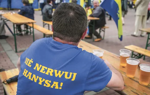 Po Marszu Autonomii zorganizowanym przez Ruch Autonomii Śląska, Katowice, 15 lipca 2017 r. / BEATA ZAWRZEL / REPORTER
