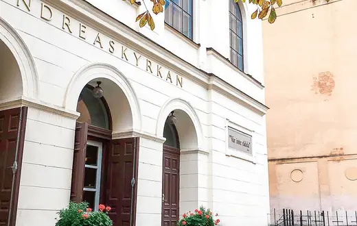 Sztokholmski kościół Andreaskyrkan, październik 2018 r. / PARAFIA ANDREASKYRKAN