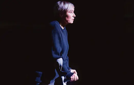 Dominika Bednarczyk jako Konrad w „Dziadach” Mai Kleczewskiej, Teatr im. Juliusza Słowackiego w Krakowie, 18 listopada 2021 r. / BARTEK BARCZYK / MATERIAŁY PRASOWE
