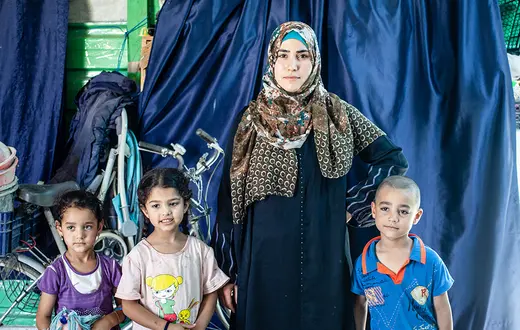 W obozie uchodźców syryjskich, Zaatari, Jordania, 1 lipca 2018 r. / GRAŻYNA MAKARA