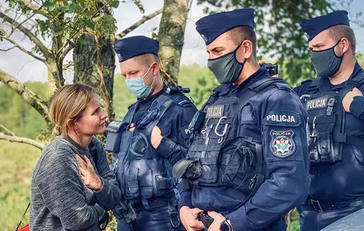 Paulina Bownik w Usnarzu Górnym, 31 sierpnia 2021 r. / ANNA MARIA BINIECKA