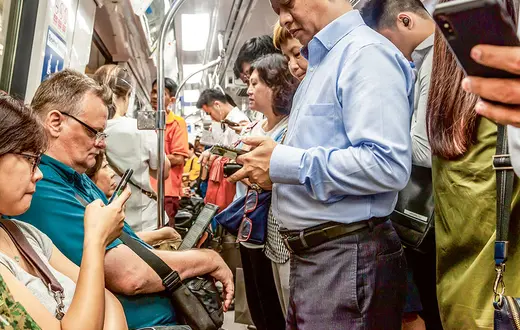 W metrze w Singapurze, maj 2019 r. / GRANT ROONEY / EAST NEWS