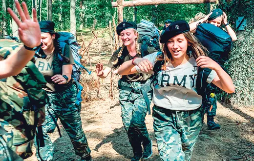 Wakacyjny obóz ZHP w Konopiskach, sierpień 2017 r. / ANDRZEJ GRYGIEL / PAP