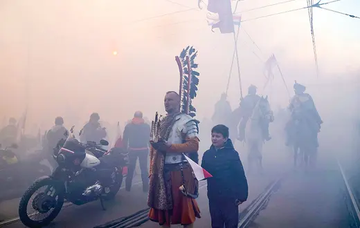 Marsz Niepodległości. Warszawa, 11 listopada 2021 r. / PAWEŁ WODZYŃSKI / EAST NEWS