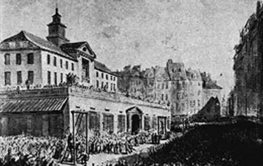 Jan Piotr Norblin, "Wieszanie zdrajców", 1794 / 