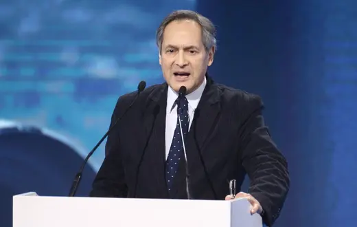 Jerzy Zelnik na konwencji wyborczej Andrzeja Dudy. Warszawa 07.02.2015 r. / / Fot. Stanislaw Kowalczuk/East News