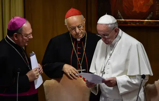 Synod biskupów o rodzinie, Watykan, październik 2015 r. / / fot. AFP/EAST NEWS