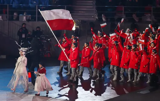 Ceremonia otwarcia XXIII Zimowych Igrzysk Olimpijskich w Pjongczangu. 09.02.2018 r. FOT. PAWEŁ RELIKOWSKI / POLSKA PRESS / EAST NEWS