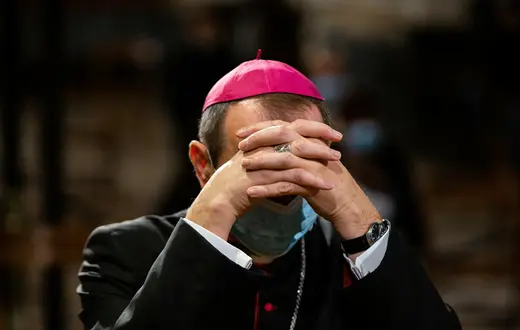 Abp Tadeusz Wojda na Jasnej Górze, listopad 2020 r. / Fot. Karol Porwich / East News / 