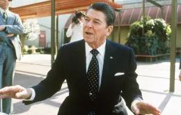 Ronald Reagan w 1975 r. Fot. Courtesy Everett Collection/Everett Collection/East News / 