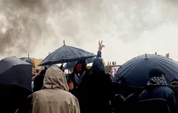 Protesty w Iranie, listopad 2022 r. Fot. SalamPix/ABACA/Abaca/East News / 