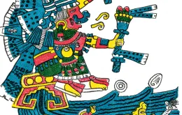 Aztecka bogini Xochiquetzal – protektorka młodych matek, patronka płodności i narodzin. / PHOTO RESEARCHERS / EAST NEWS