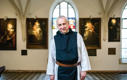 Ojciec Michał Zioło, trapista, listopad 2018 r. / JACEK TARAN DLA „TP”