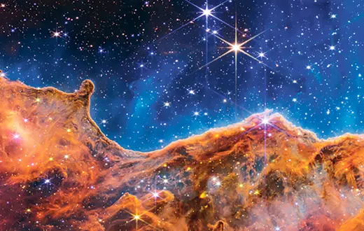 Mgławica Carina, obszar narodzin gwiazd / FOT. NASA.GOV / 