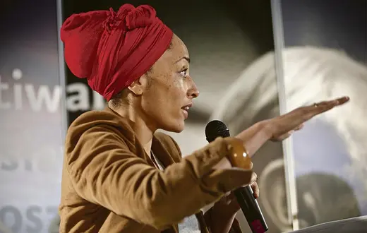 Zadie Smith, 2. Festiwal Czesława Miłosza, Kraków 2011 r. / Fot. Tomasz Wiech