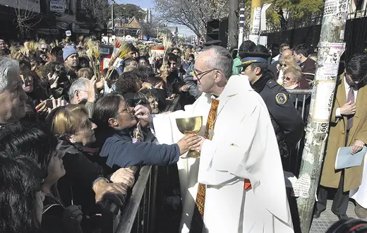 Kard. Jorge Bergoglio, Buenos Aires, 2007 r. / Fot. Eduardo Longoni / CORBIS