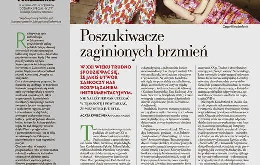 Okładka dodatku /