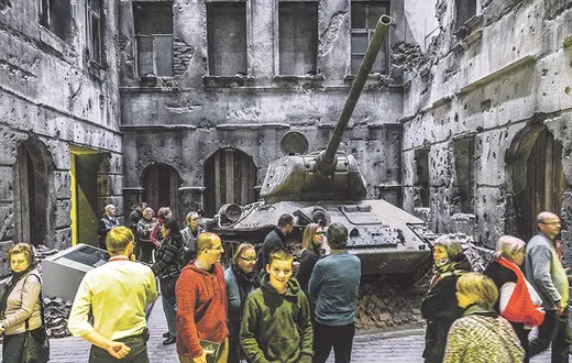 Dzień otwarty w Muzeum II Wojny Światowej w Gdańsku, 29 stycznia 2017 r. / Fot. Łukasz Dejnarowicz / FORUM
