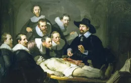 Rembrandt „Lekcja anatomii doktora Tulpa”, 1632 r. / Fot. Muzeum Mauritshuis