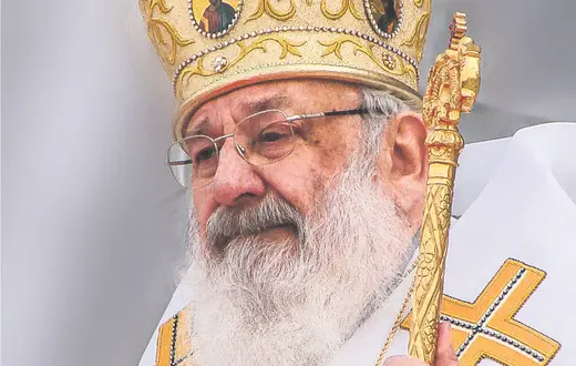 Kard. Lubomyr Huzar (1933–2017) / Fot. Oleg Czupa / wikipedia.org