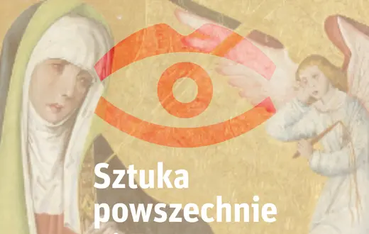 W tle: Matka Boska Bolesna z kościoła franciszkanów w Krakowie, pocz. XVI w. (fragment) fot. B. Krużel w: "Sztuka w kręgu krakowskich franciszkanów i klarysek", red. M. Szyma, M. Walczak, Kraków 2020, s. 220