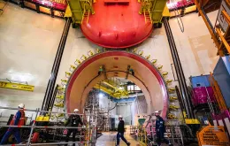  Reaktor ciśnieniowy trzeciej generacji w elektrowni we Flamanville w Normandii. Francja, 14 czerwca 2022 r. /  / SAMEER AL-DOUMY / AFP / EAST NEWS
