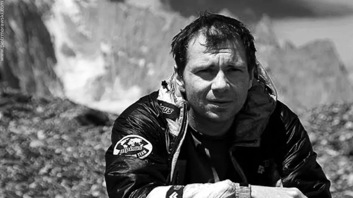 Piotr Morawski na Gasherbrum II /fot. www.piotrmorawski.com / 