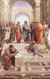 Rafael, "Szkoła ateńska" (fragment) / 