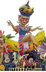 Silvio Belrusconi jako "Bananowy Król", karnawał w Viarregio, 2001 r. / 