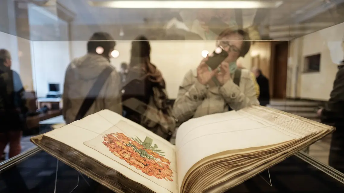 Wystawa w Bibliotece Jagiellońskiej / Fot. Kamila Zarembska 