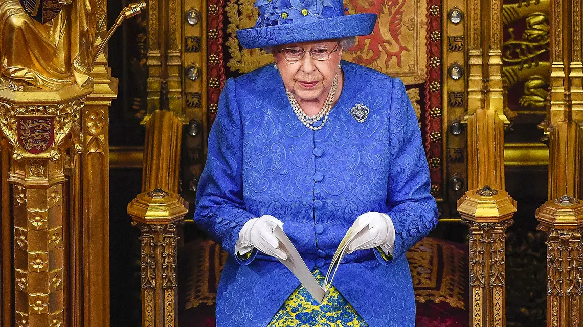 Otwarcie nowej sesji brytyjskiego parlamentu, Londyn, 21 czerwca 2017 r. / / CARL COURT / PA / EAST NEWS
