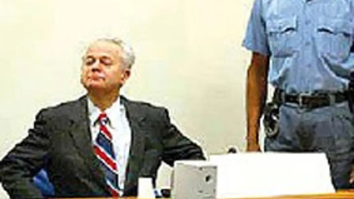 Slobodan Milosević przed Trybunałem w Hadze / 