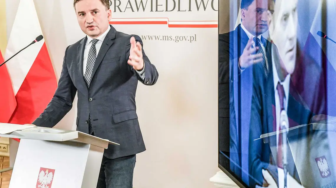 Konferencja ministra Zbigniewa Ziobry nt. domniemanych zaniedbań PO w walce z pedofilią, Warszawa, 17 maja 2019 r. / / Jacek Domiński / REPORTER 