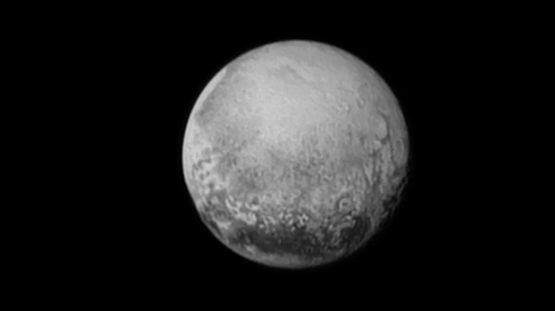 Jedno z najnowszych zdjęć Plutona wykonanych przez sondę New Horizons 11 lipca 2015 r. / / fot. NASA/JHUAPL/SWRI