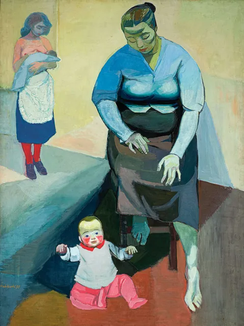 Andrzej Wróblewski, Matki (Antyfaszystki), 1955 r. / MUZEUM NARODOWE W WARSZAWIE