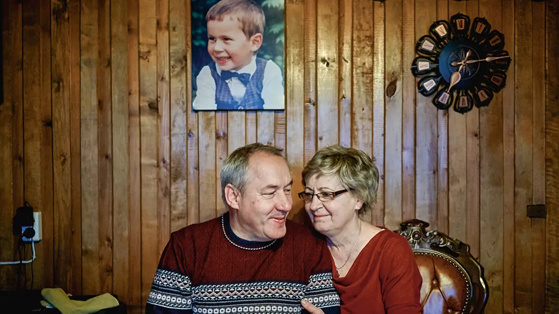 Krystyna i Bronisław Stochowie, Ząb k. Zakopanego, 23 lutego 2018 r. / BARTEK SOLIK DLA „TP”