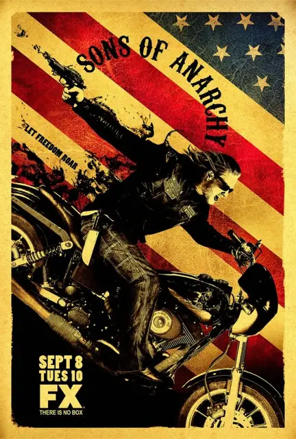 Plakat serialu "Sons of Anarchy" / materiały nadawcy / 