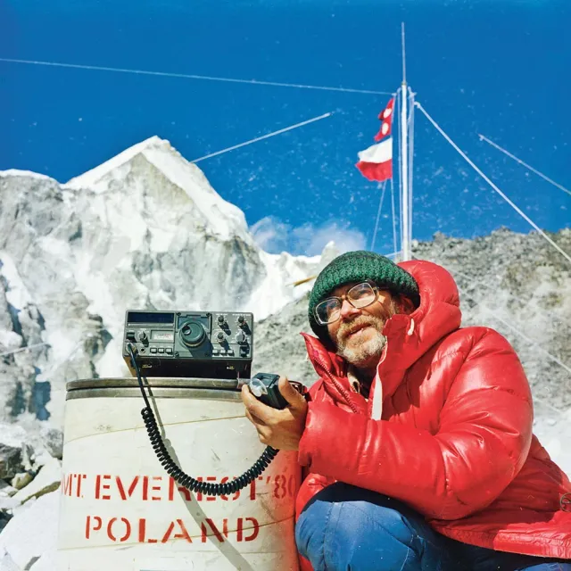 Bogdan Jankowski podczas polskiej zimowej wyprawy na Mount Everest, 1980 r. / ARCHIWUM BOGDANA JANKOWSKIEGO