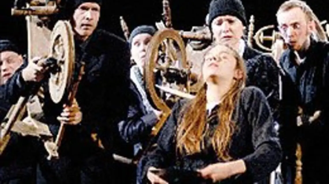 przedstawienie "Fausta" z wileńskiego teatru Meno Fortas / 